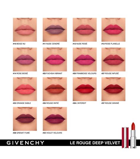 givenchy le rouge red 306|givenchy le rouge deep velvet matte lipstick.